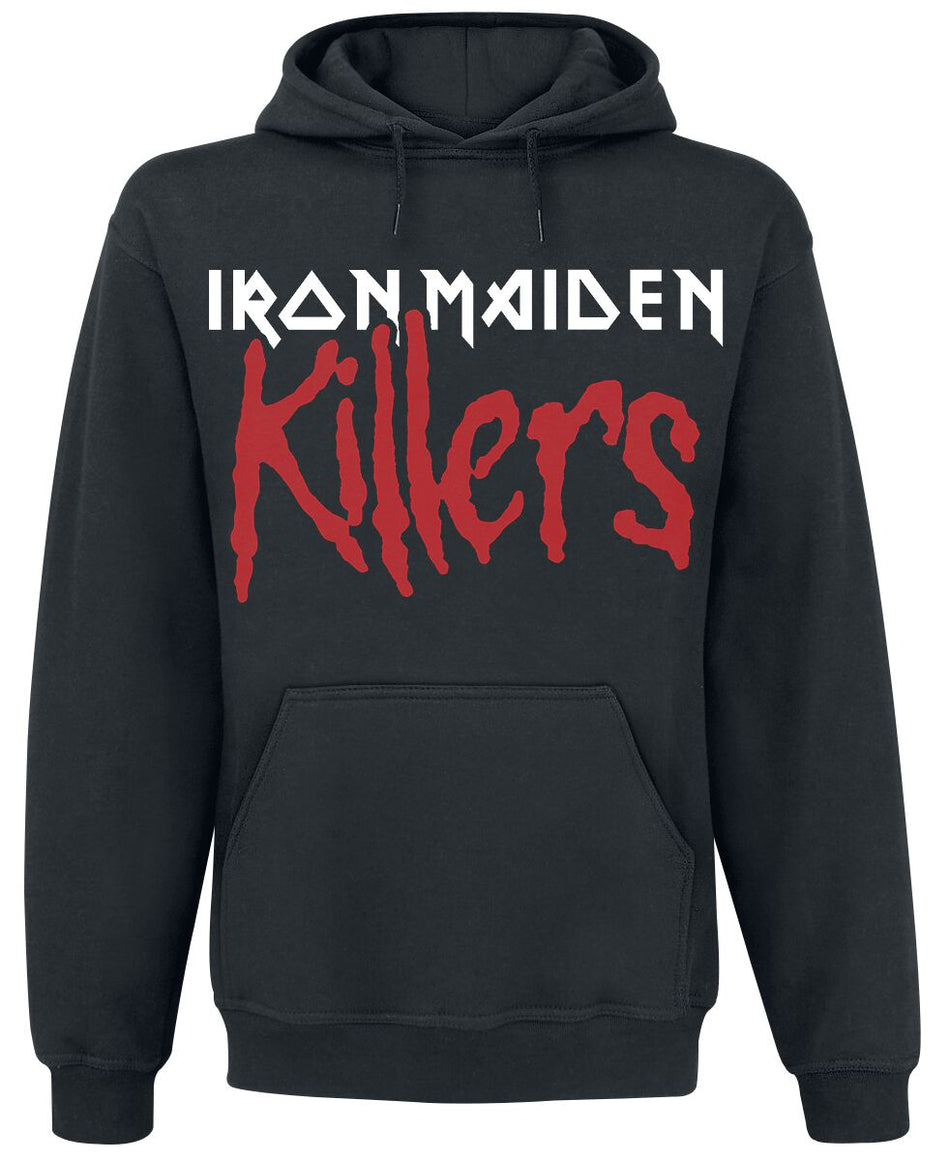 Sweat-shirt à capuche  de Iron Maiden - Big Axe - S à M - pour Homme - noir - Iron Maiden