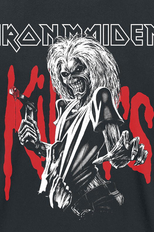 T-Shirt Manches courtes  de Iron Maiden - Killers Eddie Large Graphic - S à 3XL - pour Homme - noir - Iron Maiden - View 2