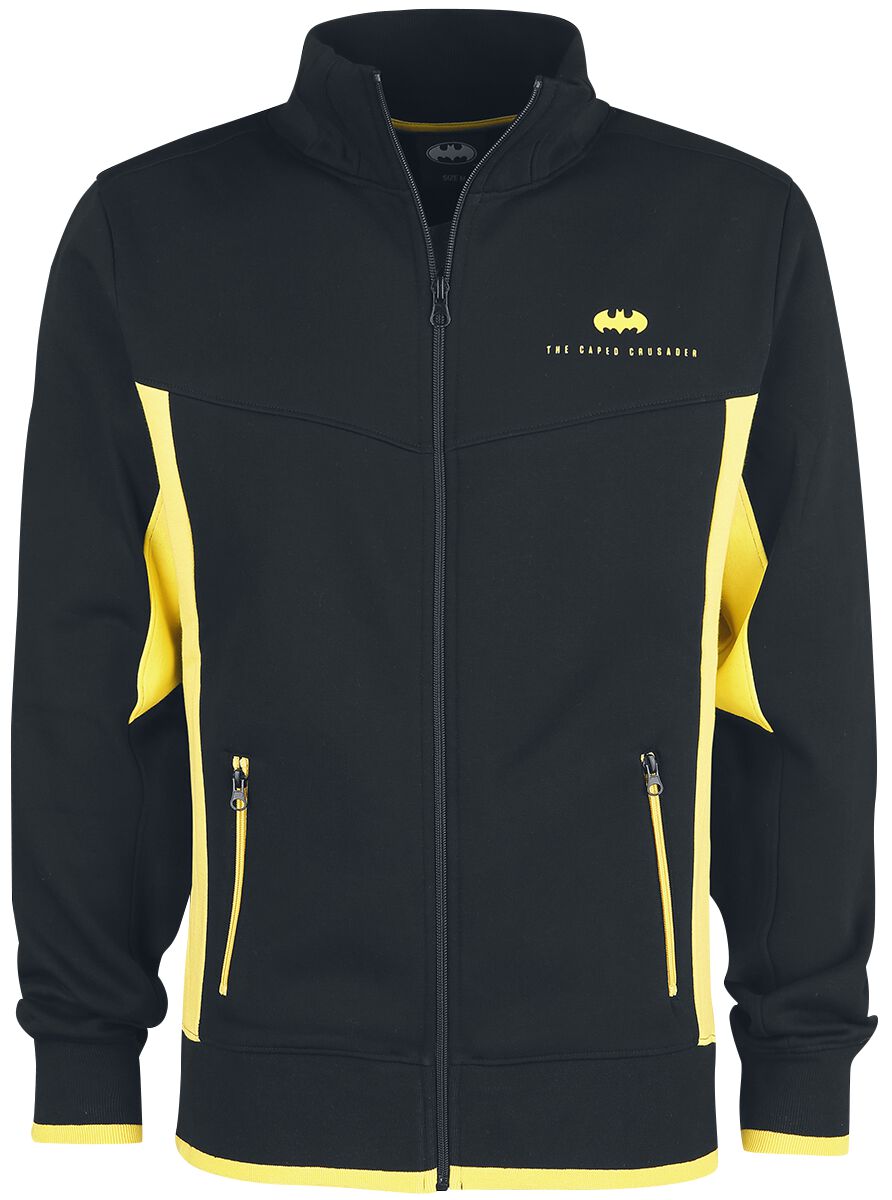 Haut de survêtement  de Batman - The Caped Crusader - S à XXL - pour Homme - noir - Batman