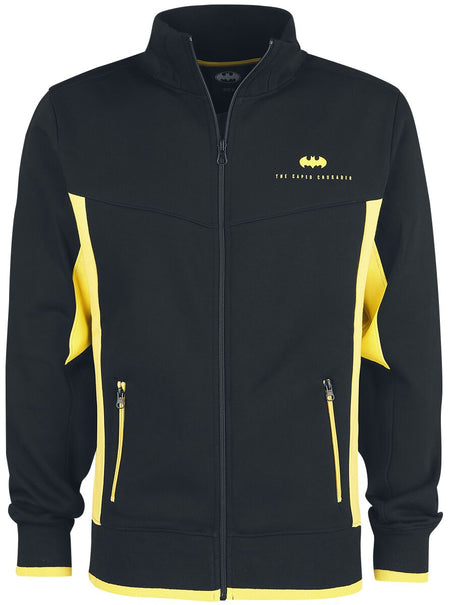 Haut de survêtement  de Batman - The Caped Crusader - S à XXL - pour Homme - noir - Batman