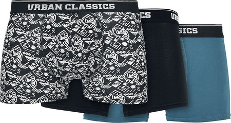 Lot de Boxers  de Urban Classics - Boxers Organic - Lot de 3 - S à 5XL - pour Homme - multicolore - Urban Classics