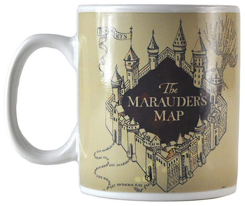 Mug  de Harry Potter - La Carte du Maraudeur - Mug Thermoréactif - pour Indifférent - noir - Harry Potter - View 2