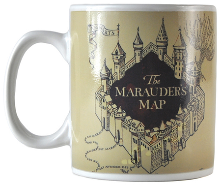 Mug  de Harry Potter - La Carte du Maraudeur - Mug Thermoréactif - pour Indifférent - noir - Harry Potter - View 2