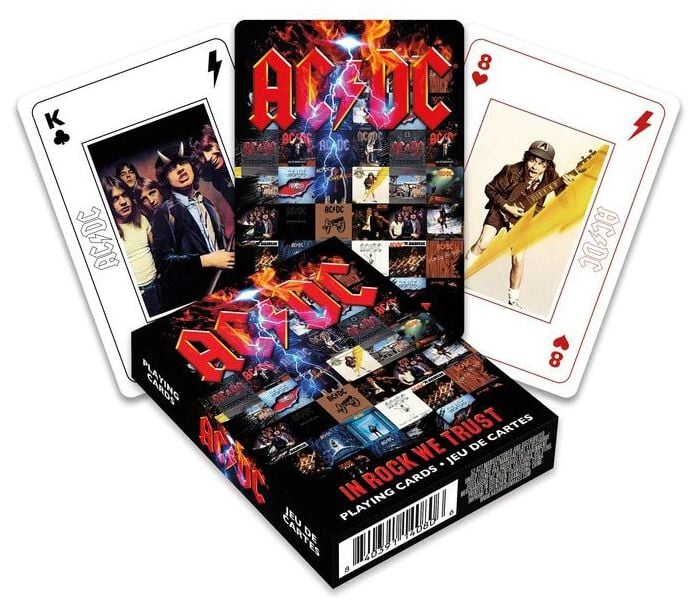 Jeu de cartes  de AC/DC - In Rock We Trust - Spielkarten - pour Unisexe - Standard - AC/DC