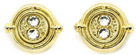 Set de clous d'oreilles  de Harry Potter - Zeitumkehrer - pour Femme - couleur or - Harry Potter