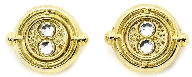 Set de clous d'oreilles  de Harry Potter - Zeitumkehrer - pour Femme - couleur or - Harry Potter