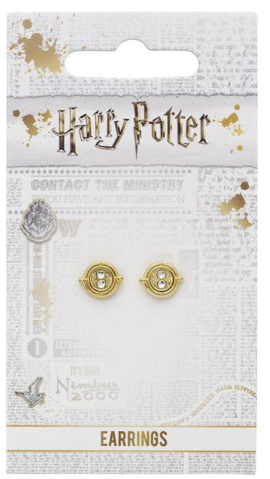 Set de clous d'oreilles  de Harry Potter - Zeitumkehrer - pour Femme - couleur or - Harry Potter - View 2