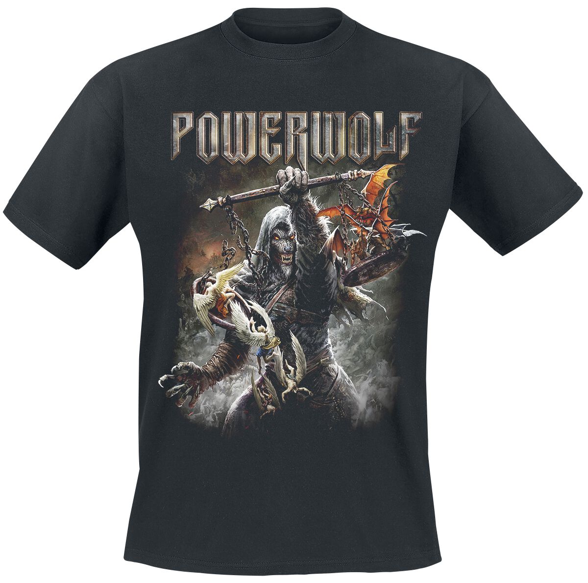 T-Shirt Manches courtes  de Powerwolf - Call Of The Wild - S à 5XL - pour Homme - noir - Powerwolf