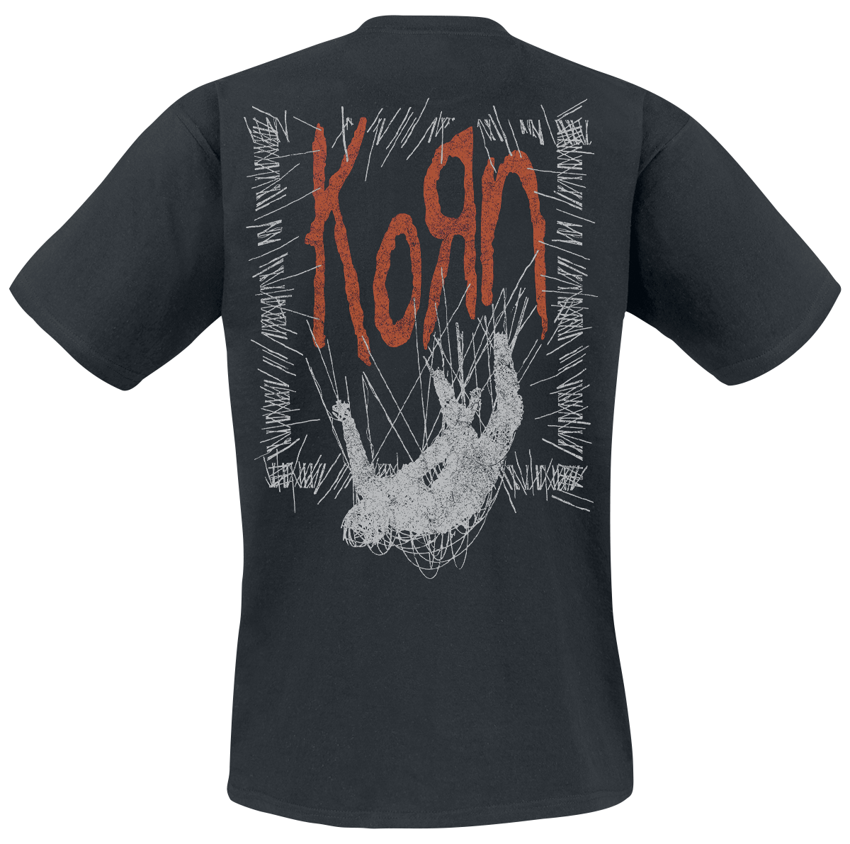 T-Shirt Manches courtes  de Korn - Wired - S à XXL - pour Homme - noir - Korn - View 2