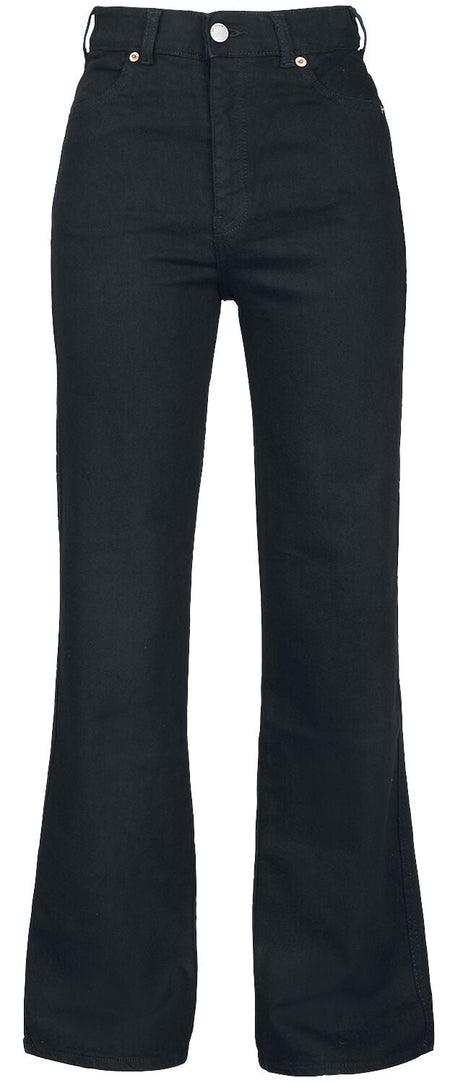 Jean  de Dr. Denim - Moxy Straight - XS à S - pour Femme - noir - Dr. Denim