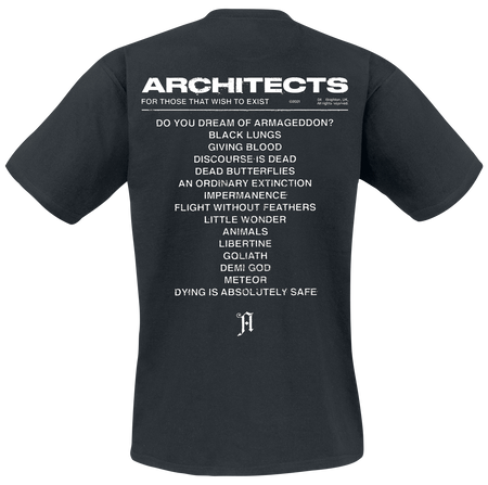 T-Shirt Manches courtes  de Architects - FTTWTE Cover - S à XXL - pour Homme - noir - Architects - View 2