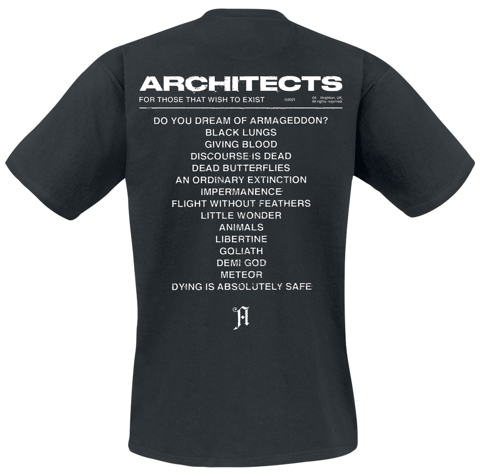 T-Shirt Manches courtes  de Architects - FTTWTE Cover - S à XXL - pour Homme - noir - Architects - View 2