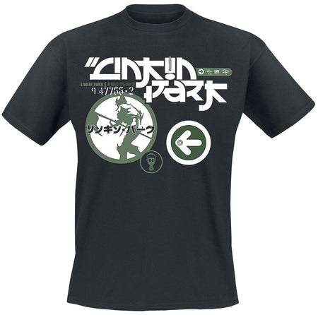 T-Shirt Manches courtes  de Linkin Park - JPN Soldier - S à 5XL - pour Homme - noir - Linkin Park