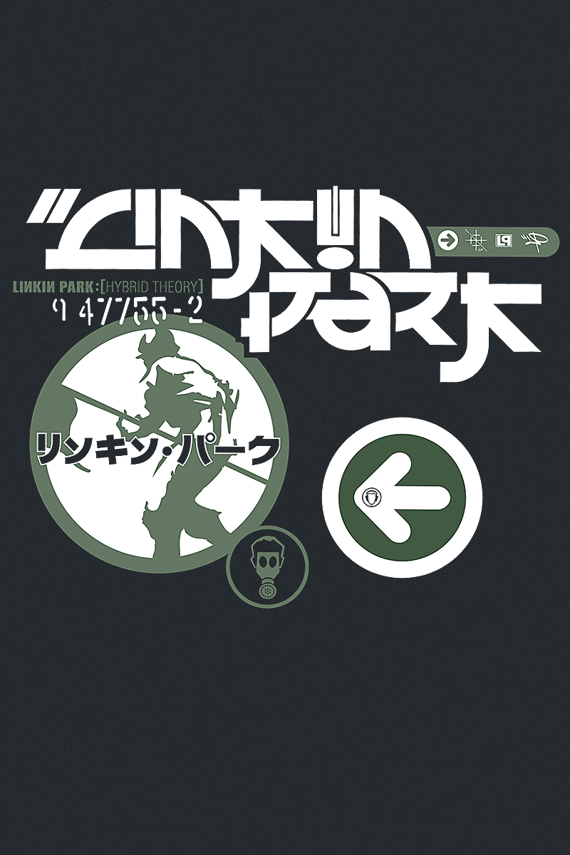 T-Shirt Manches courtes  de Linkin Park - JPN Soldier - S à 5XL - pour Homme - noir - Linkin Park - View 2