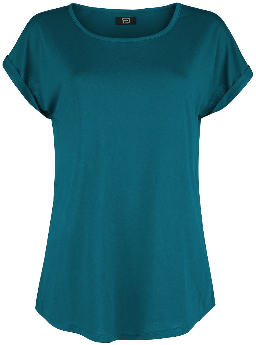 T-Shirt Manches courtes  de RED by EMP - T-Shirt Couleur Pétrole - S à 5XL - pour Femme - pétrole - RED by EMP