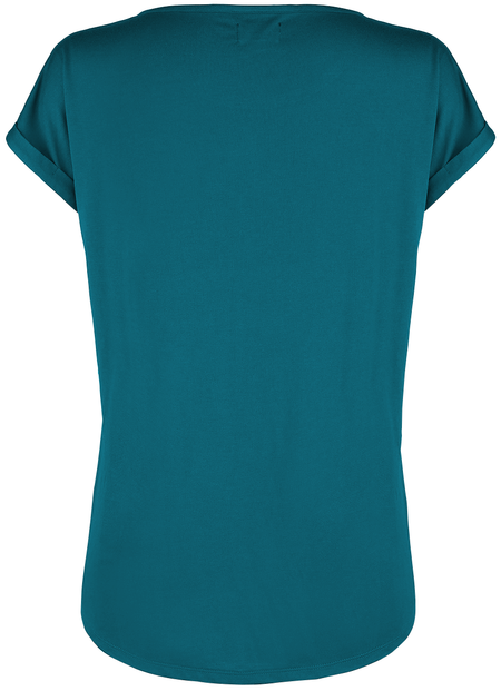 T-Shirt Manches courtes  de RED by EMP - T-Shirt Couleur Pétrole - S à 5XL - pour Femme - pétrole - RED by EMP - View 2