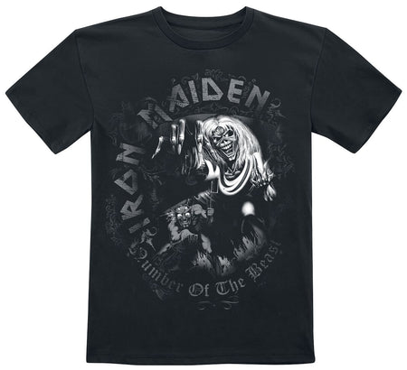 T-shirt  de Iron Maiden - Kids - NOTB - 104 à 140 - pour filles & garçonse - noir - Iron Maiden