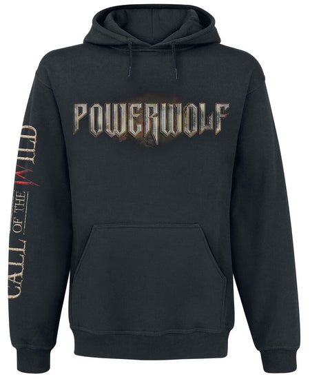 Sweat-shirt à capuche  de Powerwolf - Call Of The Wild - S à XXL - pour Homme - noir - Powerwolf