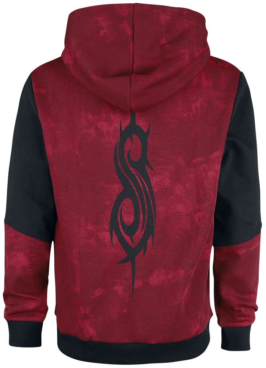 Sweat-shirt à capuche  de Slipknot - EMP Signature Collection - M à 3XL - pour Homme - noir/rouge - Slipknot - View 2