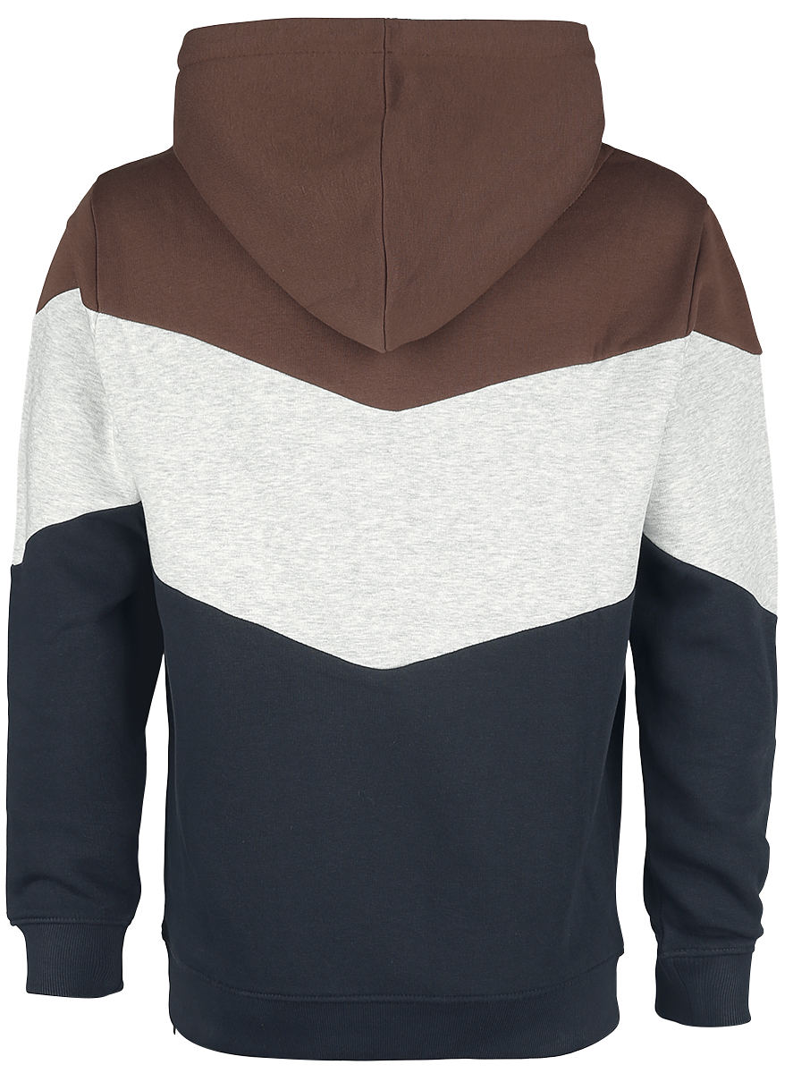 Sweat-shirt à capuche  de Indicode - Marcus - M à XXL - pour Homme - marron - Indicode - View 2