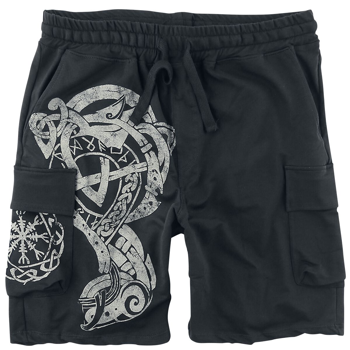 Short Gothic de Outer Vision - Tattoo Guardian - S à XL - pour Homme - noir - Outer Vision