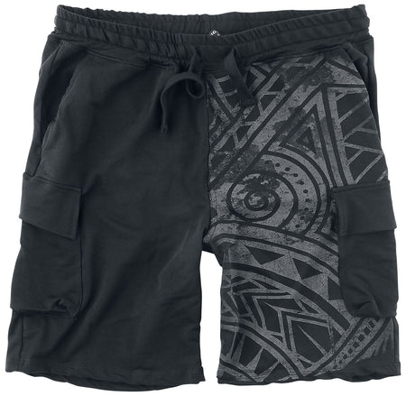Short Gothic de Outer Vision - Tattoo Origins - S à XXL - pour Homme - noir - Outer Vision