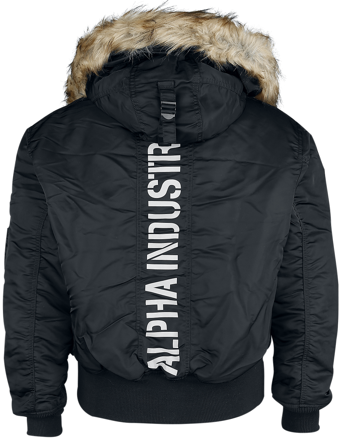 Manteau d'hiver  de Alpha Industries - 45P Hooded Custom - S à XXL - pour Homme - noir - alpha industries - View 2
