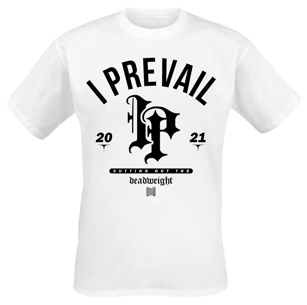 T-Shirt Manches courtes  de I Prevail - Deadweight - S à XXL - pour Homme - blanc - I Prevail