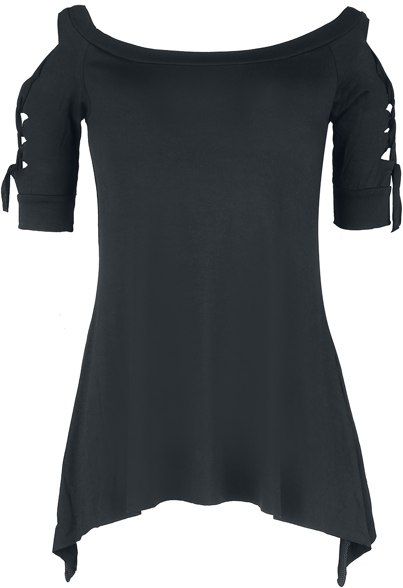 T-Shirt Manches courtes  de Alchemy England - Bleeding Rose - S à 4XL - pour Femme - noir - Alchemy England - View 2