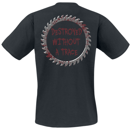 T-Shirt Manches courtes  de Cannibal Corpse - Destroyed Without A Trace - S à XXL - pour Homme - noir - Cannibal Corpse - View 2