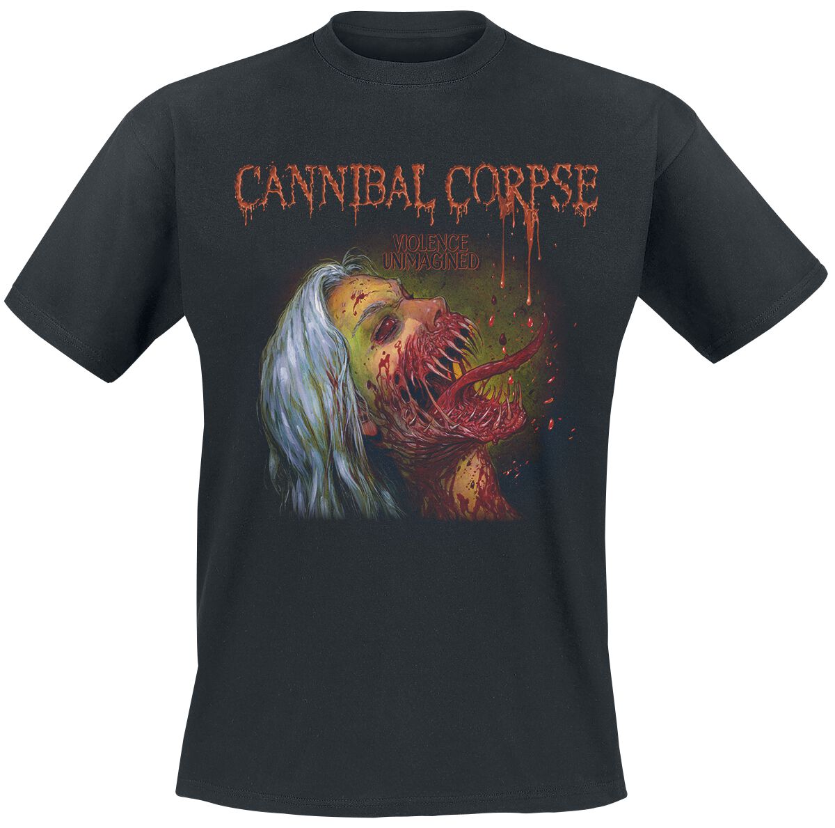 T-Shirt Manches courtes  de Cannibal Corpse - Violence unimagined - S à XXL - pour Homme - noir - Cannibal Corpse