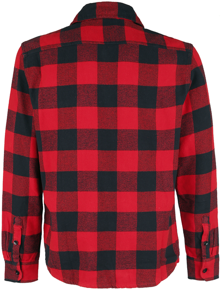 Chemise manches longues  de Dickies - Chemise New Sacramento - S à XXL - pour Homme - rouge - Dickies - View 2