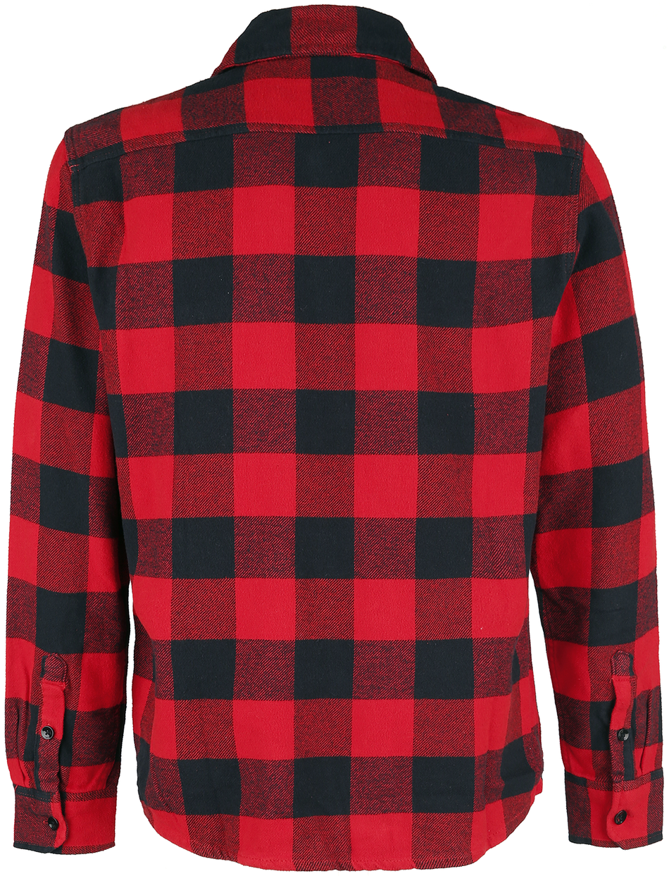 Chemise manches longues  de Dickies - Chemise New Sacramento - S à XXL - pour Homme - rouge - Dickies - View 2