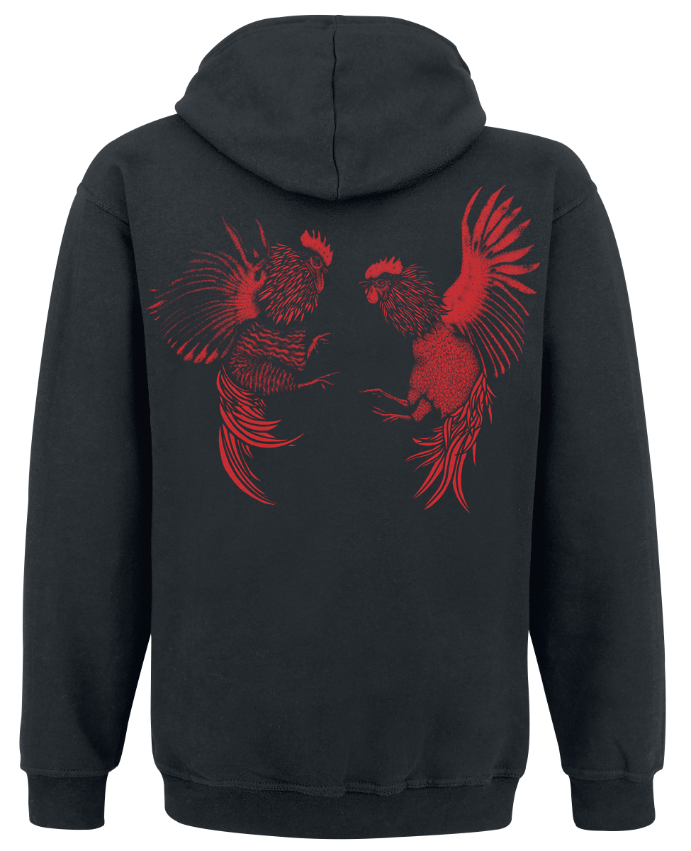 Sweat-shirt à capuche  de Broilers - Puro amor - M à XXL - pour Homme - noir - Broilers - View 2