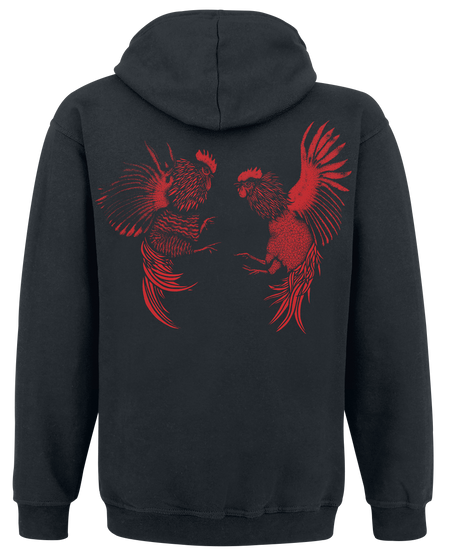 Sweat-shirt à capuche  de Broilers - Puro amor - M à XXL - pour Homme - noir - Broilers - View 2