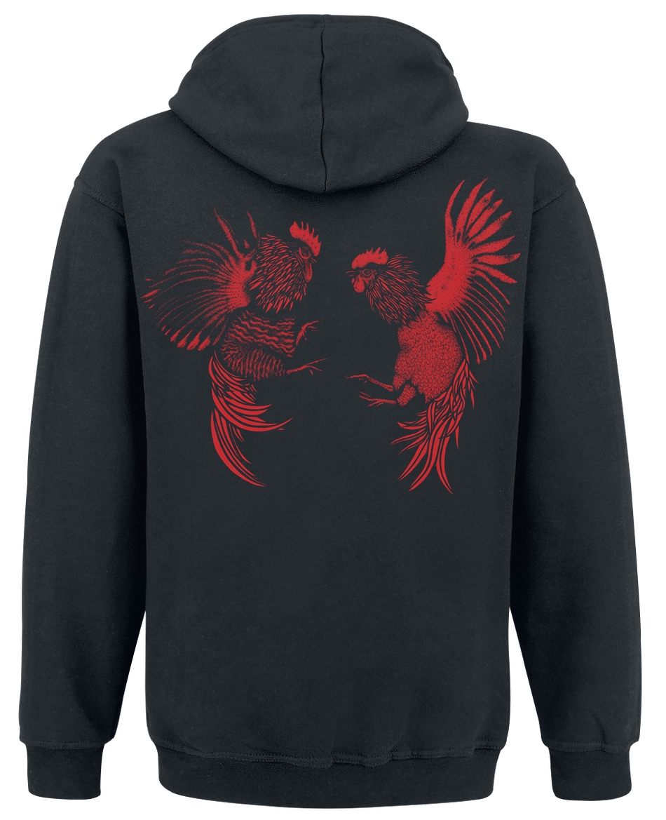 Sweat-shirt à capuche  de Broilers - Puro amor - M à XXL - pour Homme - noir - Broilers - View 2