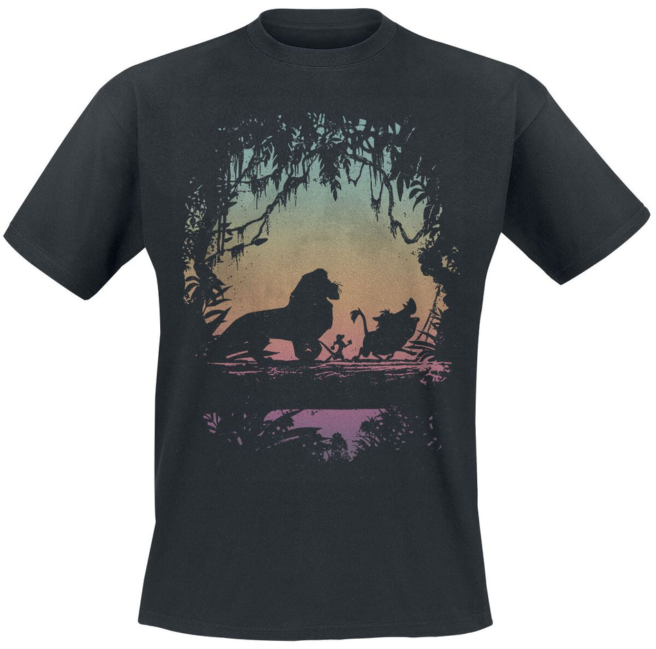 T-Shirt Manches courtes Disney de Le Roi Lion - Eastern Trail - S à XXL - pour Homme - noir - Le Roi Lion