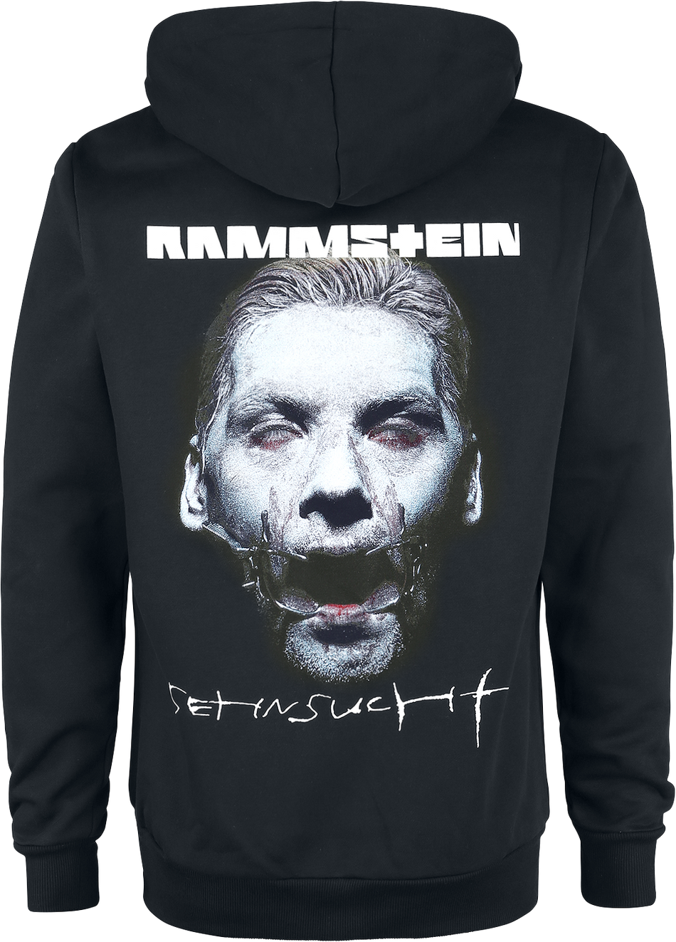 Sweat-shirt zippé à capuche  de Rammstein - Sehnsucht Schneider - S à 3XL - pour Homme - noir - Rammstein - View 2