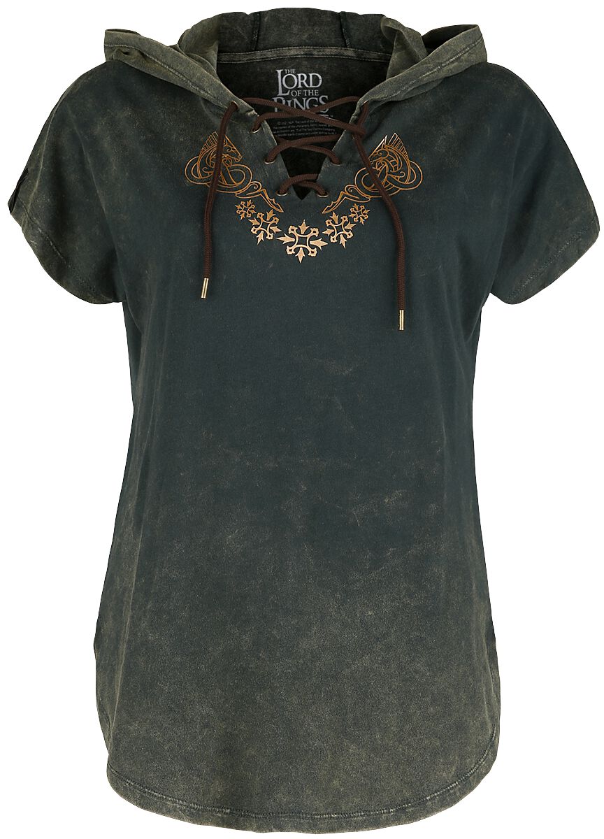 T-Shirt Manches courtes  de Le Seigneur Des Anneaux - Rohan - S à XXL - pour Femme - vert foncé - Le Seigneur Des Anneaux