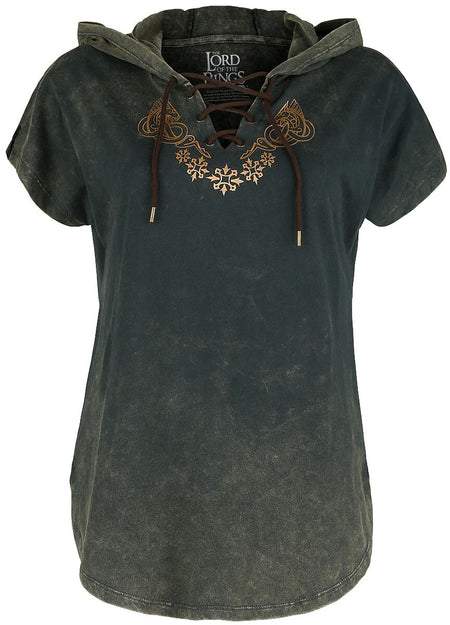 T-Shirt Manches courtes  de Le Seigneur Des Anneaux - Rohan - S à XXL - pour Femme - vert foncé - Le Seigneur Des Anneaux