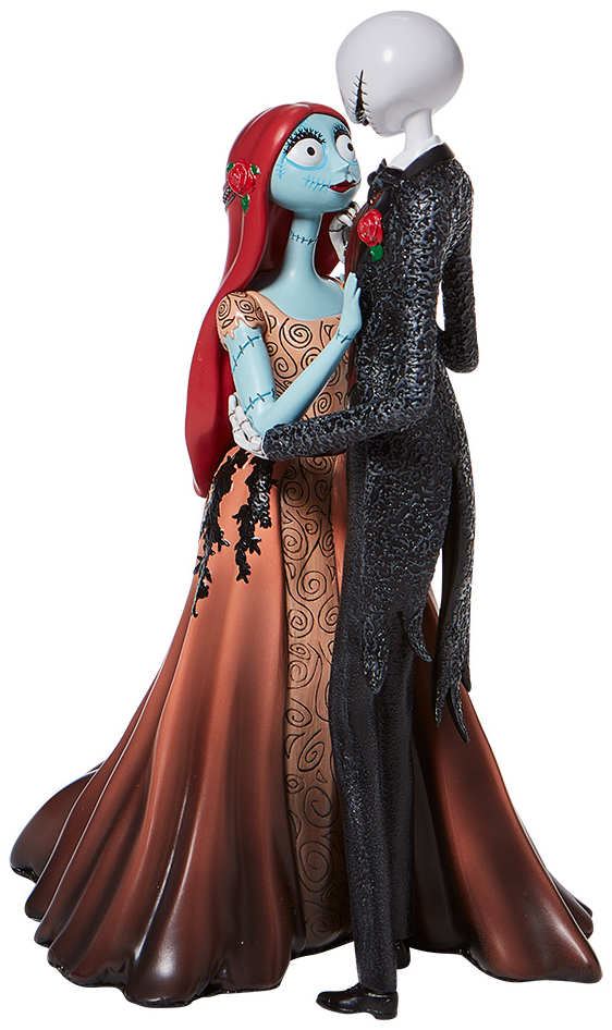 Statuette Disney de L'Étrange Noël De Monsieur Jack - Jack & Sally - Couture de Force - pour Indifférent - Standard - L'Étrange Noël De Monsieur Jack - View 2