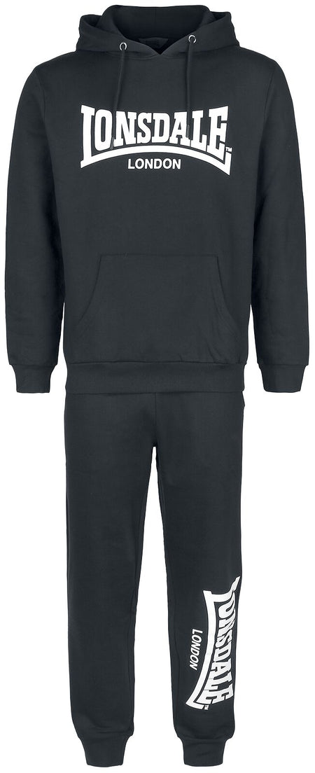Survêtement  de Lonsdale London - Cloudy - S à XXL - pour Homme - noir - Lonsdale London