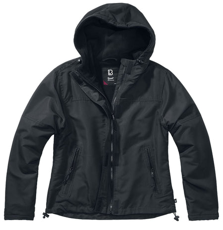 Coupe-vent  de Brandit - Coupe-Vent Femme Zippé À L'Avant - XS à 4XL - pour Femme - noir - Brandit