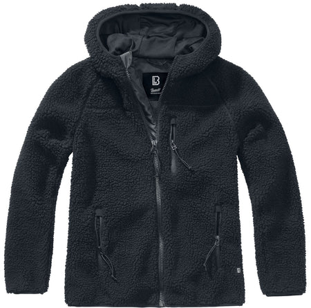 Veste Polaire  de Brandit - Veste Polaire À Capuche - XS à 5XL - pour Femme - noir - Brandit