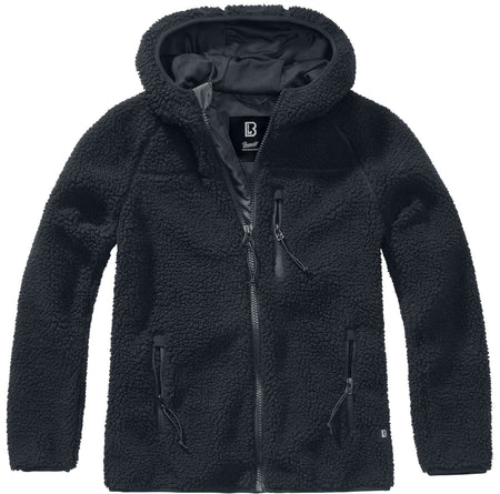 Veste Polaire  de Brandit - Veste Polaire À Capuche - XS à 3XL - pour Femme - noir - Brandit