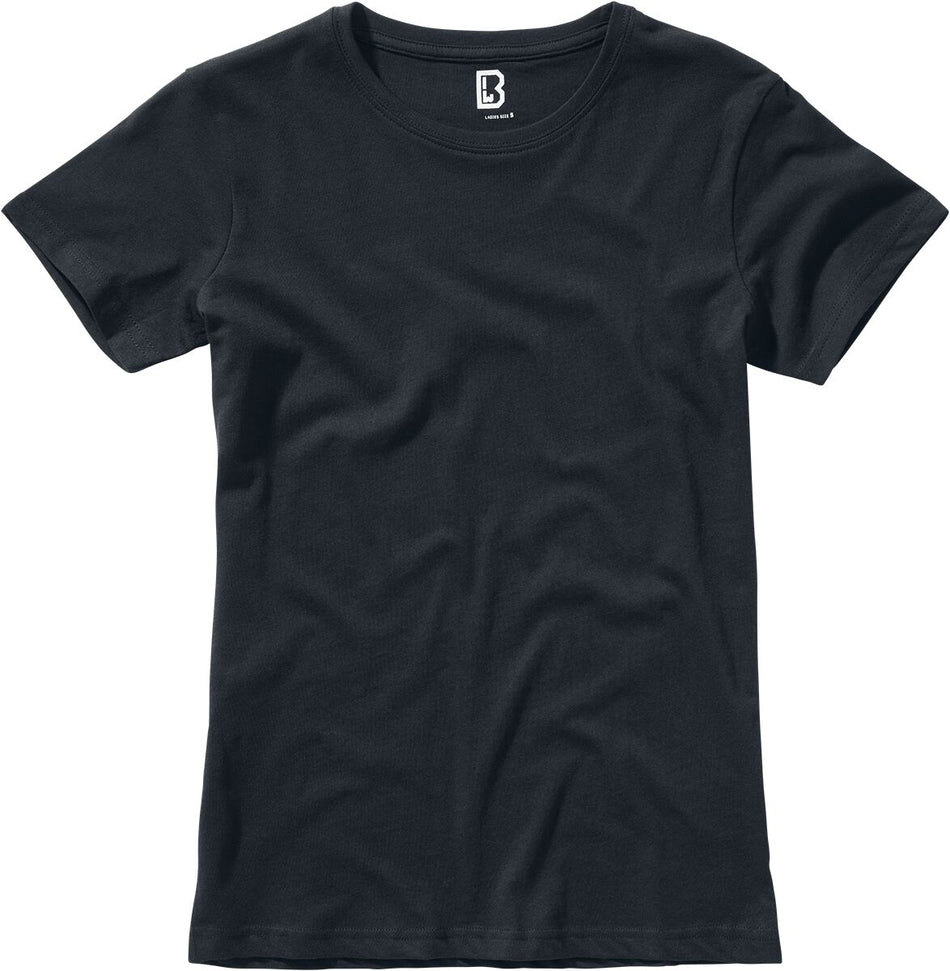 T-Shirt Manches courtes  de Brandit - T-Shirt Femme - XS à 5XL - pour Femme - noir - Brandit