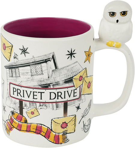 Mug  de Harry Potter - Hedwige & Privet Drive - pour Unisexe - multicolore - Harry Potter