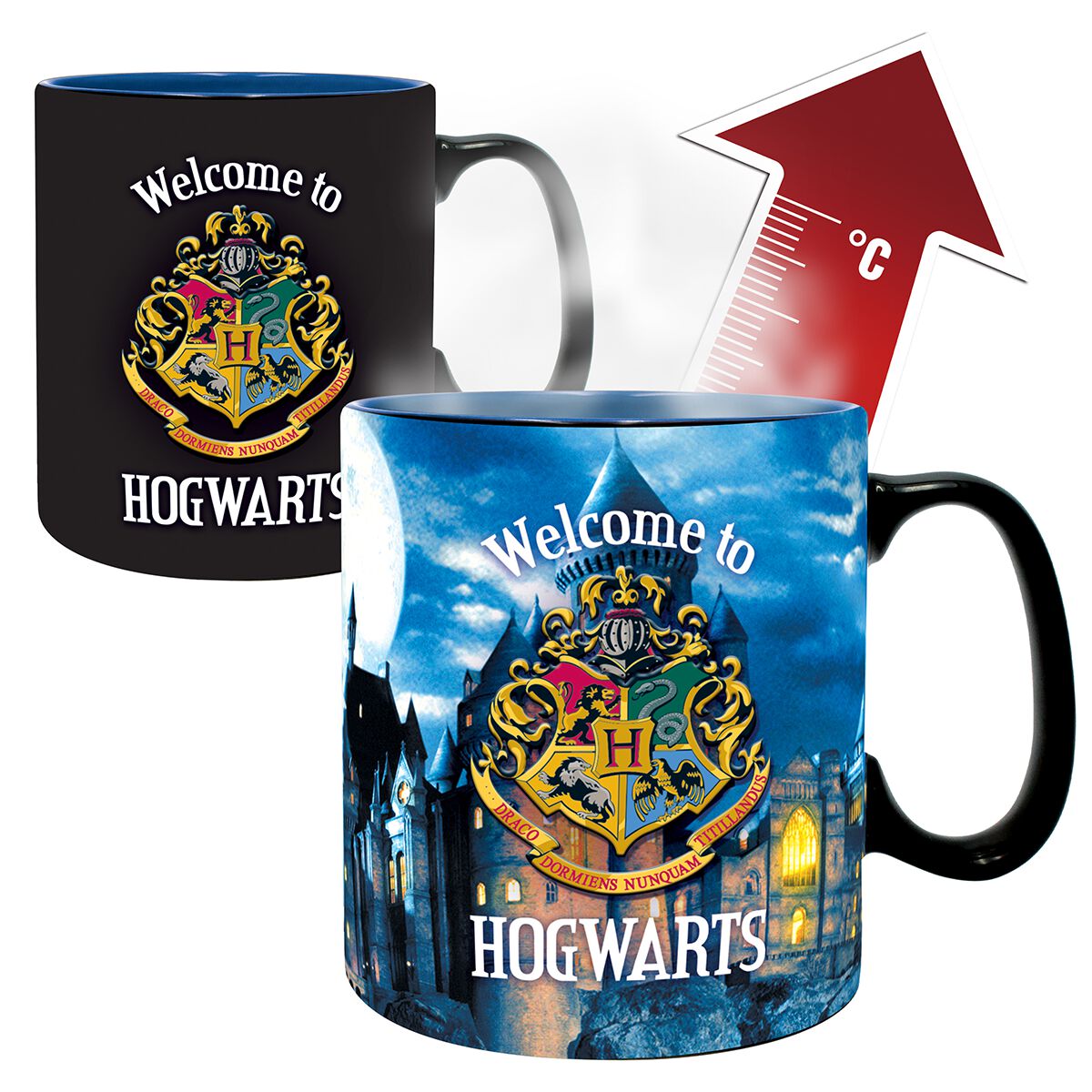 Mug  de Harry Potter - Lettre - Mug Thermo-Réactif - pour Unisexe - multicolore - Harry Potter