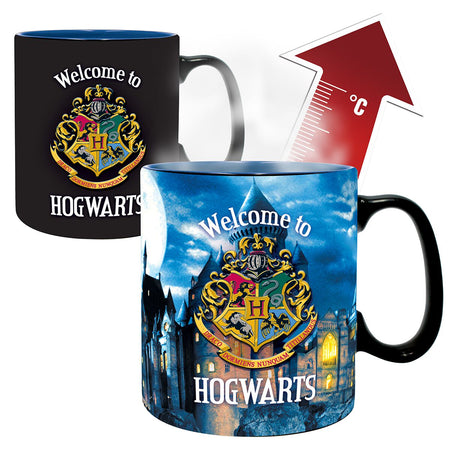 Mug  de Harry Potter - Lettre - Mug Thermo-Réactif - pour Unisexe - multicolore - Harry Potter