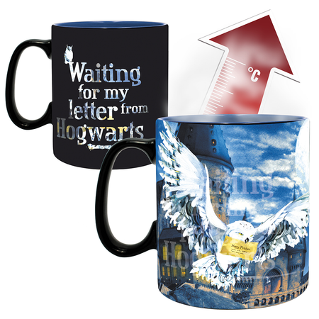 Mug  de Harry Potter - Lettre - Mug Thermo-Réactif - pour Unisexe - multicolore - Harry Potter - View 2